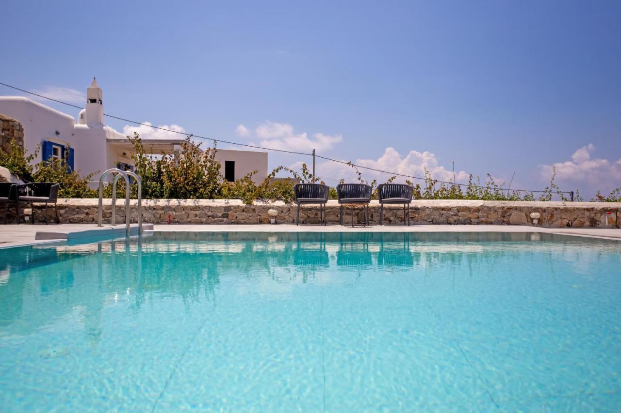 Terra White Seaview Pool Apartments & Suites Mykonos Town Exterior foto