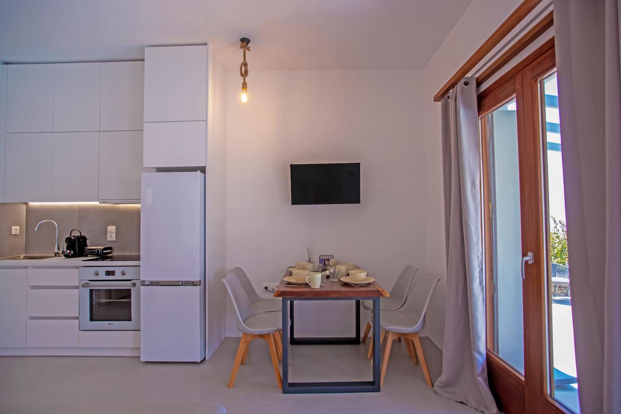 Terra White Seaview Pool Apartments & Suites Mykonos Town Exterior foto