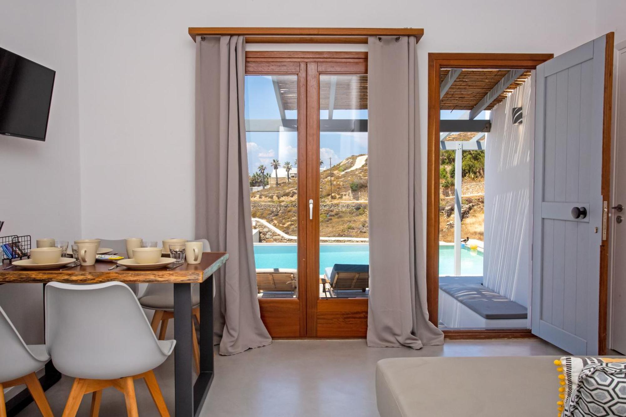 Terra White Seaview Pool Apartments & Suites Mykonos Town Exterior foto