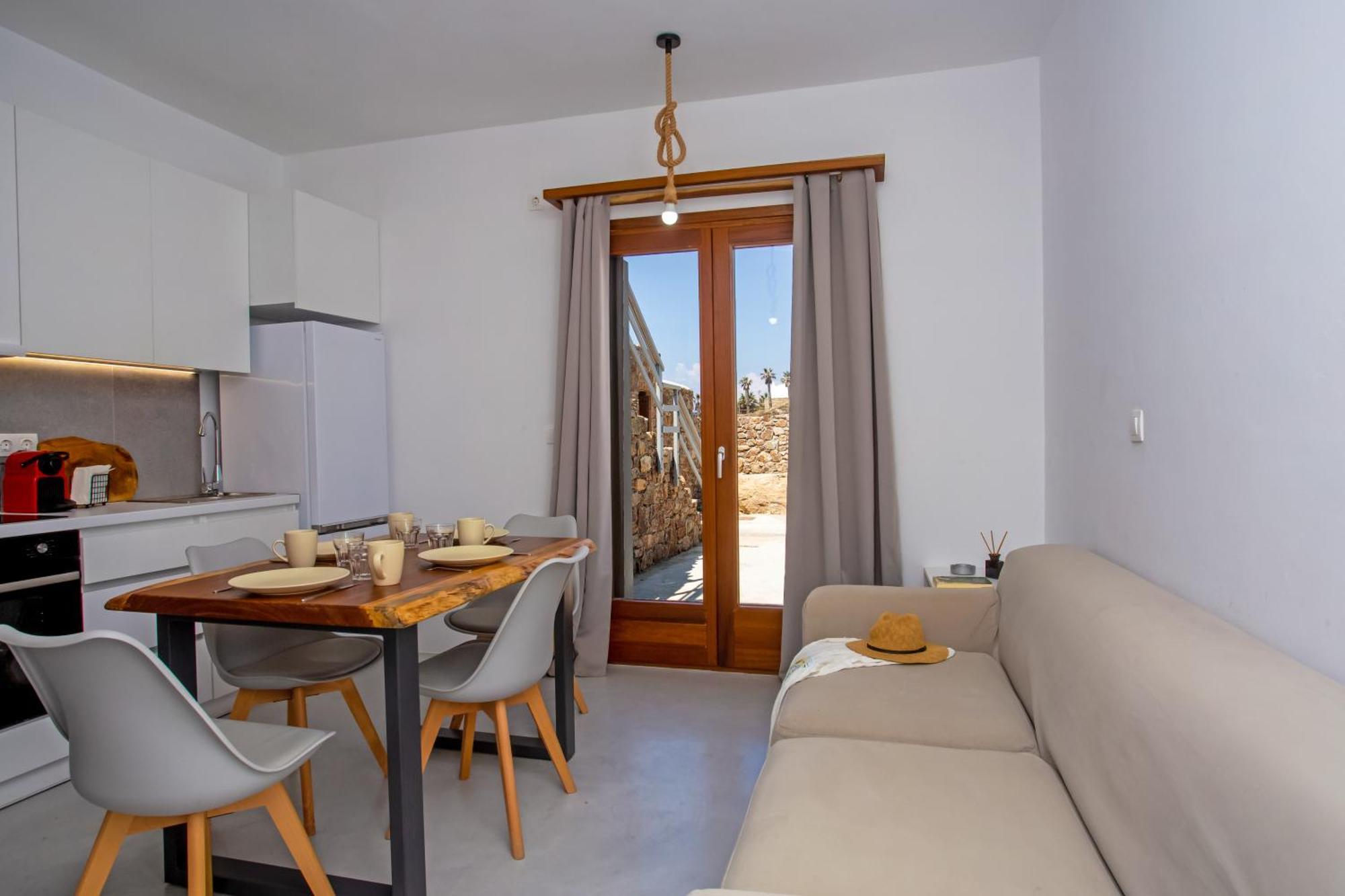Terra White Seaview Pool Apartments & Suites Mykonos Town Exterior foto